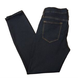 J. Crew Toothpick Dark Denim Ankle Jean Jeans Size 30 Mid Rise